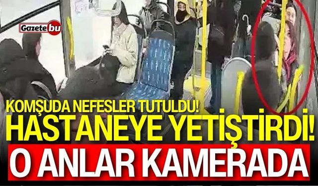 Fenalaşan Öğrenciyi Hastaneye Yetiştirdi! İşte O Anlar