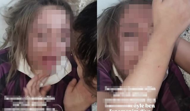 Antalya genç kızı darp edip özür dilettiler!