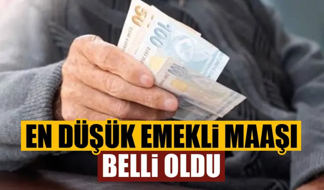 En düşük emekli aylığı belli oldu: Emekliye ek zam yok!