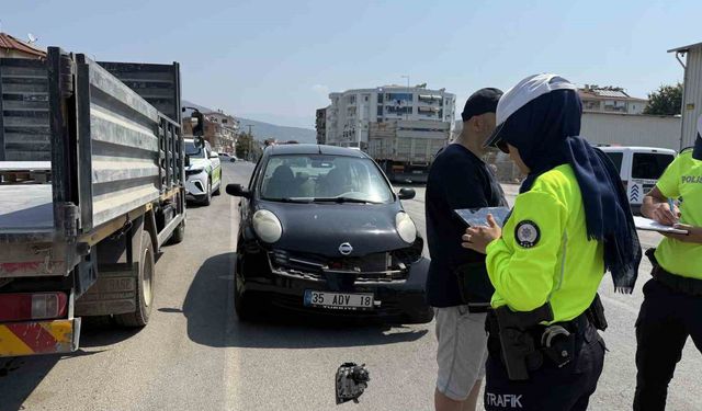 Gazipaşa’da motosiklet kazası: 1 yaralı