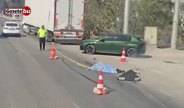 Yolun karşısına geçerken araçların çarptığı yaya can verdi