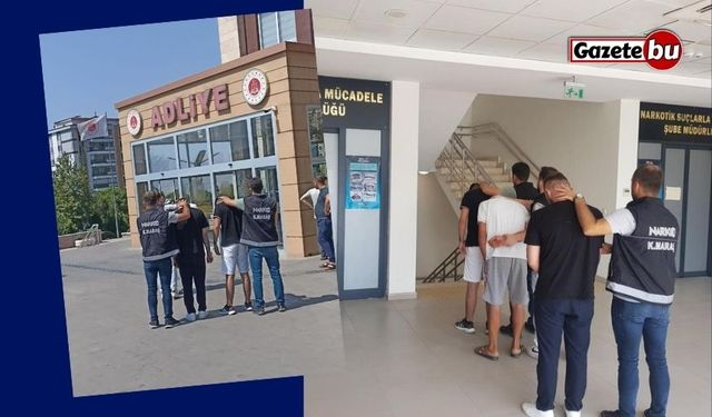 Kahramanmaraş'ta uyuşturucuya 3 tutuklama