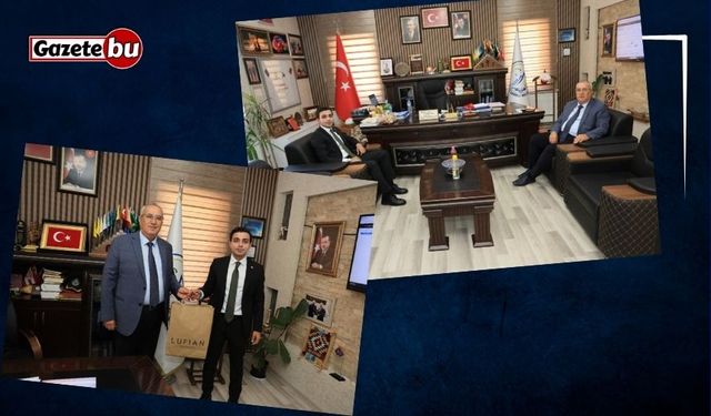 Çameli Kaymakamı Yıldırım'dan Başkan Arslan’a veda ziyareti