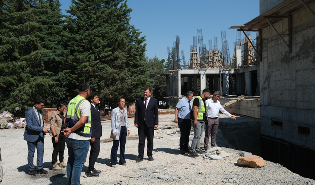 VALİ TÜLAY BAYDAR BİLGİHAN’DAN EĞİTİM YATIRIMLARINA YAKIN TAKİP