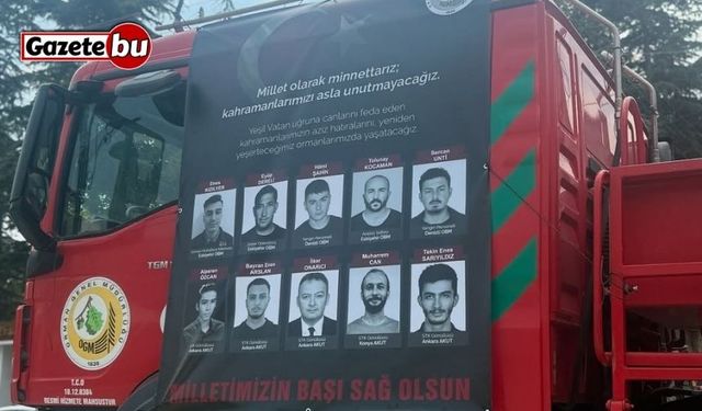 Seyitgazi’de yangın şehitleri dualarla anıldı