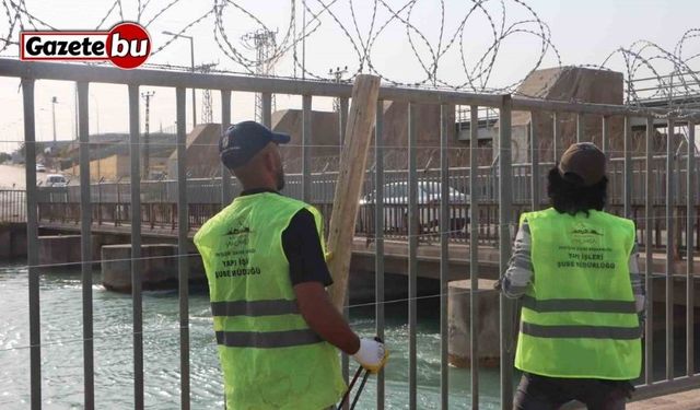 Şanlıurfa’da sulama kanalında can güvenliği için tel örgü önlemi