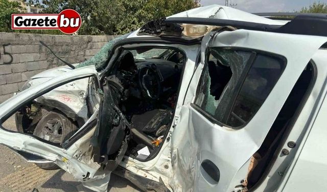 Kazada ağır yaralanan sürücü hayatını kaybetti