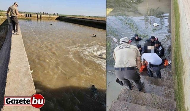 Şanlıurfa’da sulama kanalına giren çocuk boğuldu