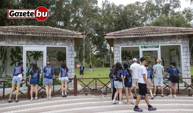 Almanya’dan gelen öğrenciler Mersin’de kültürlerarası köprü kurdu