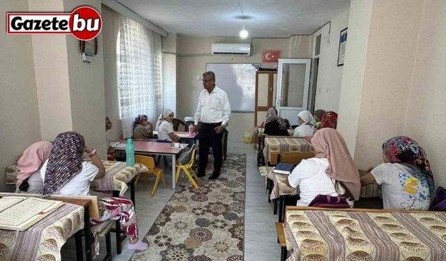 Sultanhisar’da yaz Kur’an kursları sürüyor