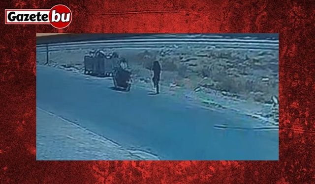 Batman’da çocuğa motosikletli saldırı kameraya yansıdı