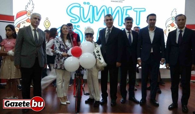 Mersin’de 33 çocuk için toplu sünnet şöleni düzenlendi