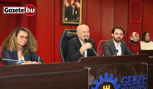 Gebze meclisinde kadro değişikliği teklifi oy birliğiyle kabul edildi