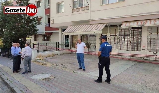 Ankara’da kolonları kırılan bina tahliye edildi