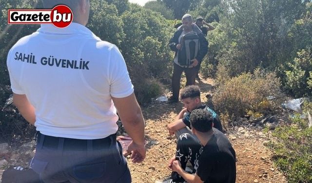 İzmir’de karada ve denizde 23 göçmen yakalandı