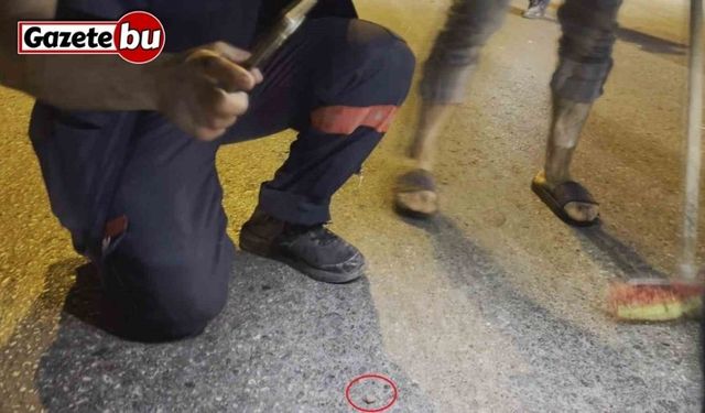 Kazada kopan parmağı gece karanlığında arayarak buldular