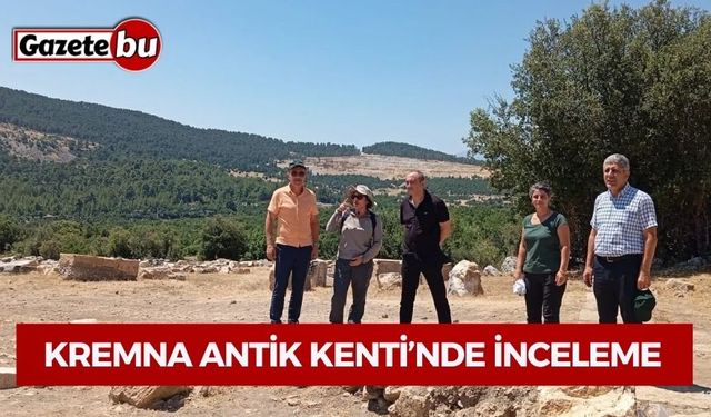 Kremna Antik Kenti’nde İnceleme