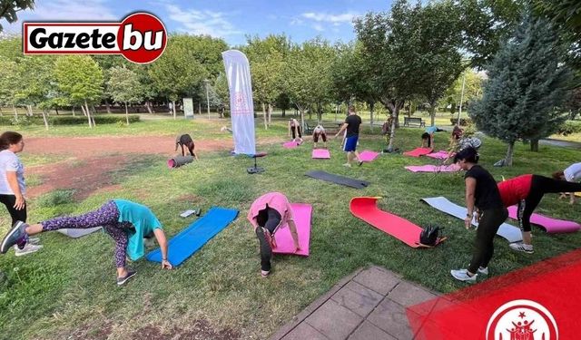 Eskişehir’de güne sporla başlangıç