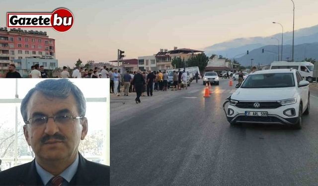 Otomobille çarpışan motosikletin sürücüsü öldü