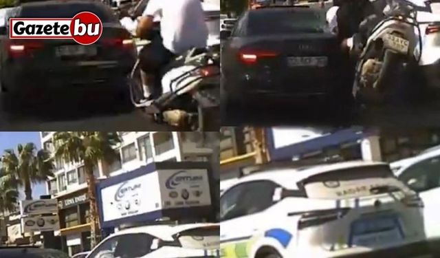 Motosiklet kazaları kamerada