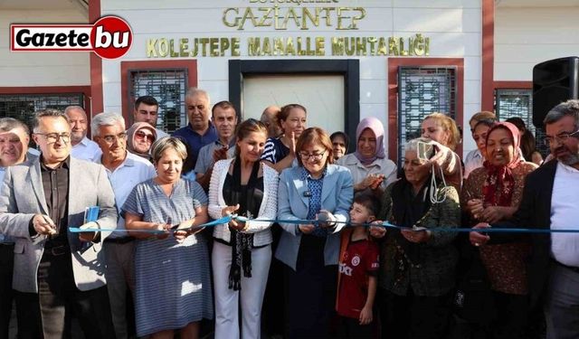 Şahin, Üçoklar ve Kolejtepe muhtarlık ofislerini halkla beraber açtı