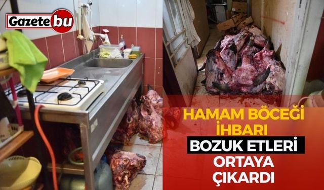 Hamam Böceği İhbarı Bozuk Etleri Ortaya Çıkardı