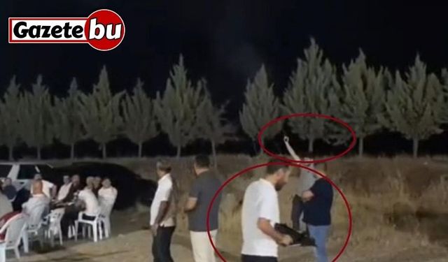 Diyarbakır’da bir kınada eline silahı alan havaya doğru mermi yağdırdı