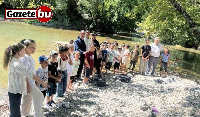 Karacaörenli minikler gönüllerince eğlendi