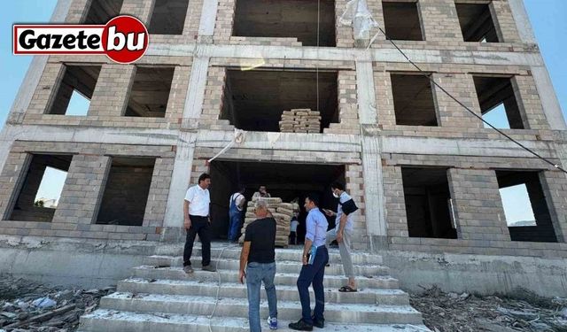 Manavgat’ta Yatılı Hafızlık Kız Kur’an Kursu’nun kaba inşaatı tamamlandı