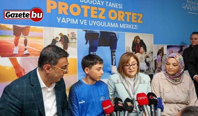 Doğuştan kolu olmayan Mehmet Efe’nin hem kolu takıldı hem de en büyük hayali gerçekleşti