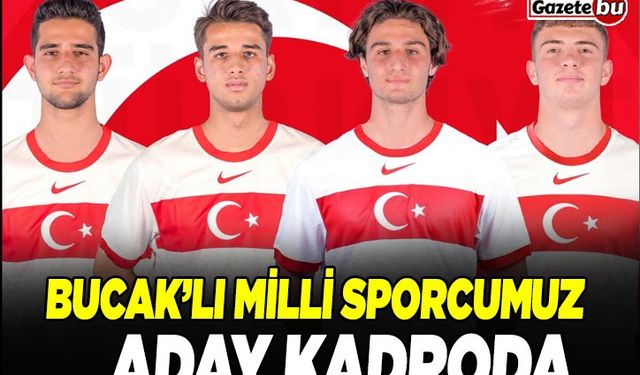 Bucak'lı Milli Sporcumuz Aday Kadroya Seçildi