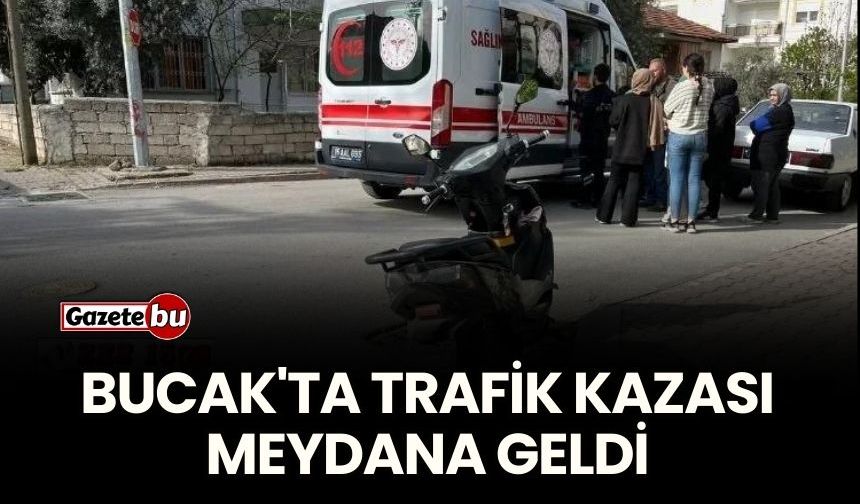 Bucak'ta Trafik Kazası Meydana Geldi