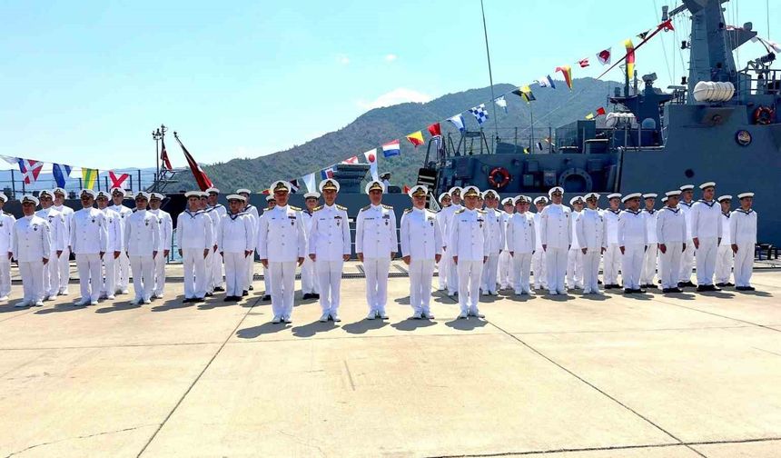 Muğla’da Türkiye ve Katar’ın Ortak Görev Gemileri İçin Tören Düzenlendi