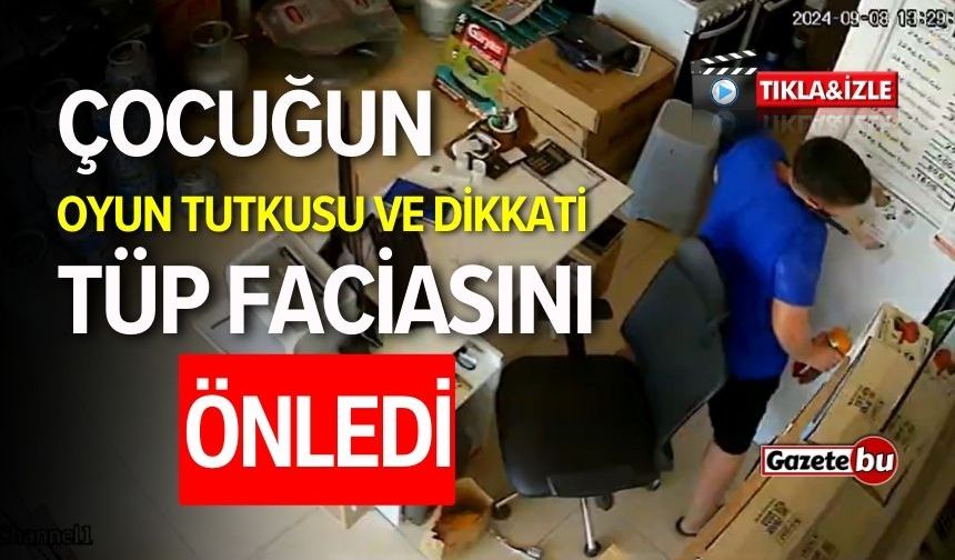 Çocuğun Oyun Tutkusu ve Dikkati Facianın Önüne Geçti