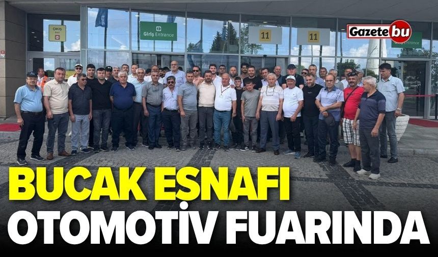 Bucak Esnafı Otomotiv Fuarında