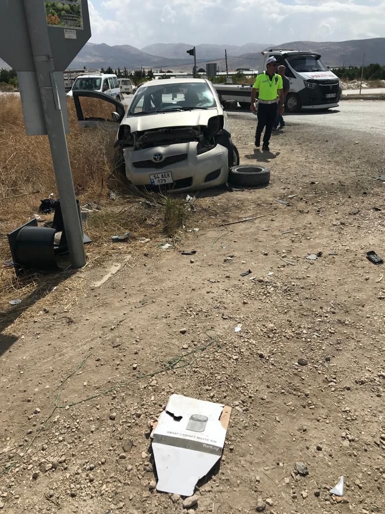 Tefenni'de Trafik Kazası