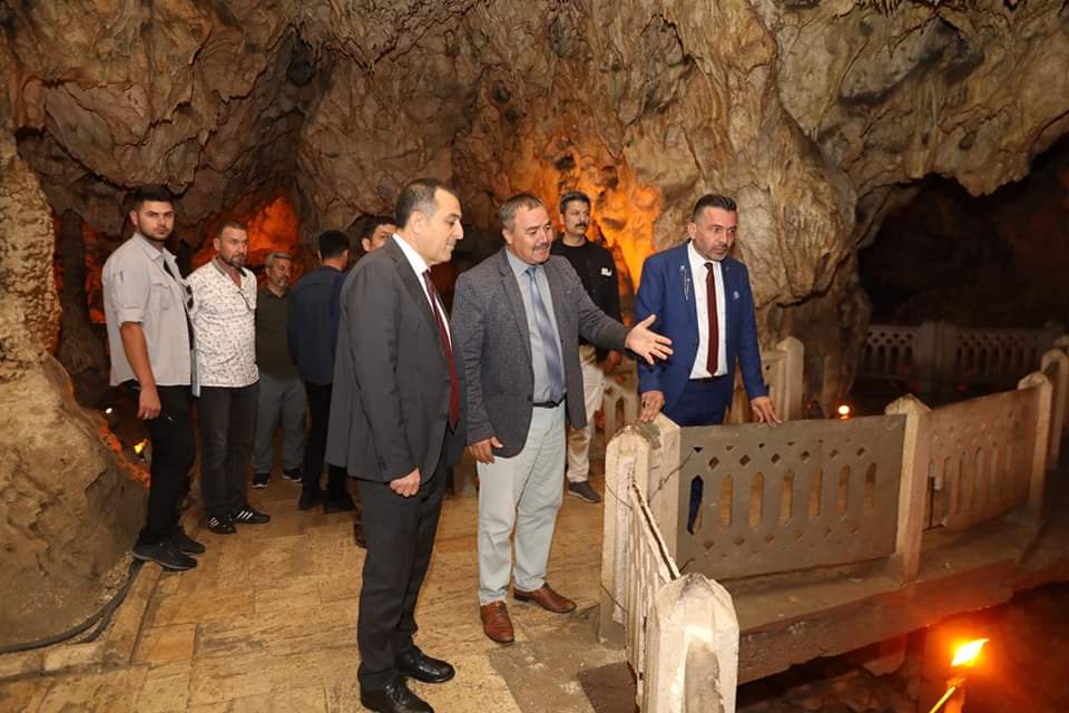 burdur valisi türker öksüz insuyu mağarası