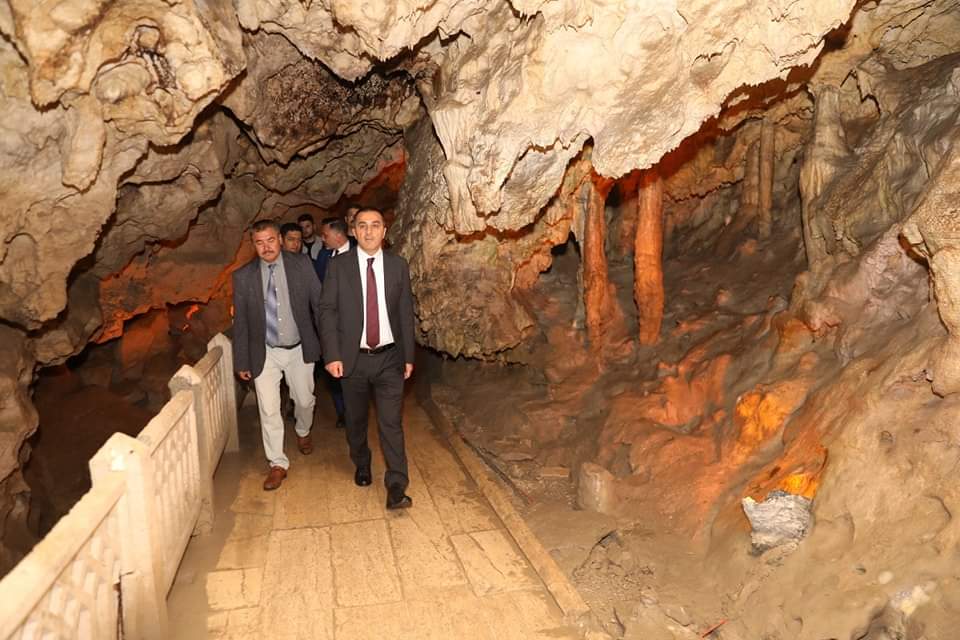 burdur valisi türker öksüz insuyu mağarası