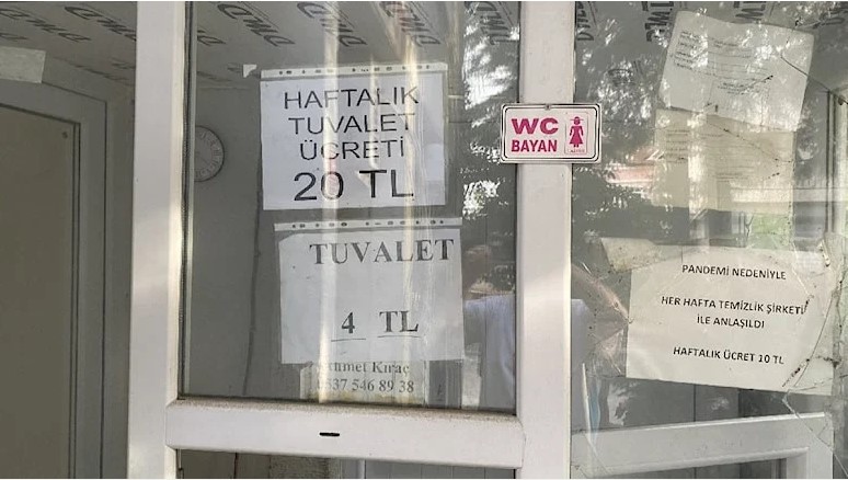 Burdur'da Bunu Da Gördük ! Tuvalete Abonelik Sistemi Getirdi