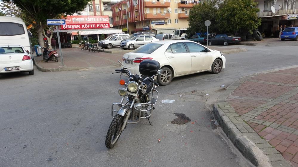 Antalyada Kaza1 Ağır Yaralı
