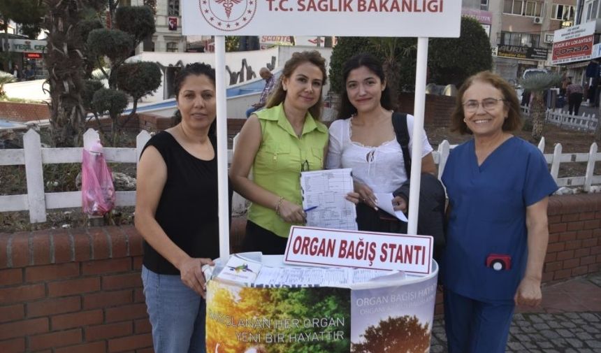 İzmir'in Aliağa İlçesinde, Organ Bağışı Farkındalığı Artırıldı (1)