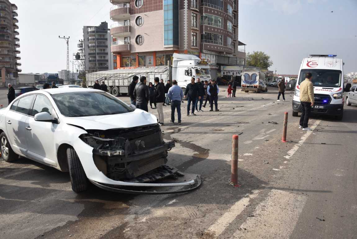 Siverek’te Trafik Kazası 4 Yaralı