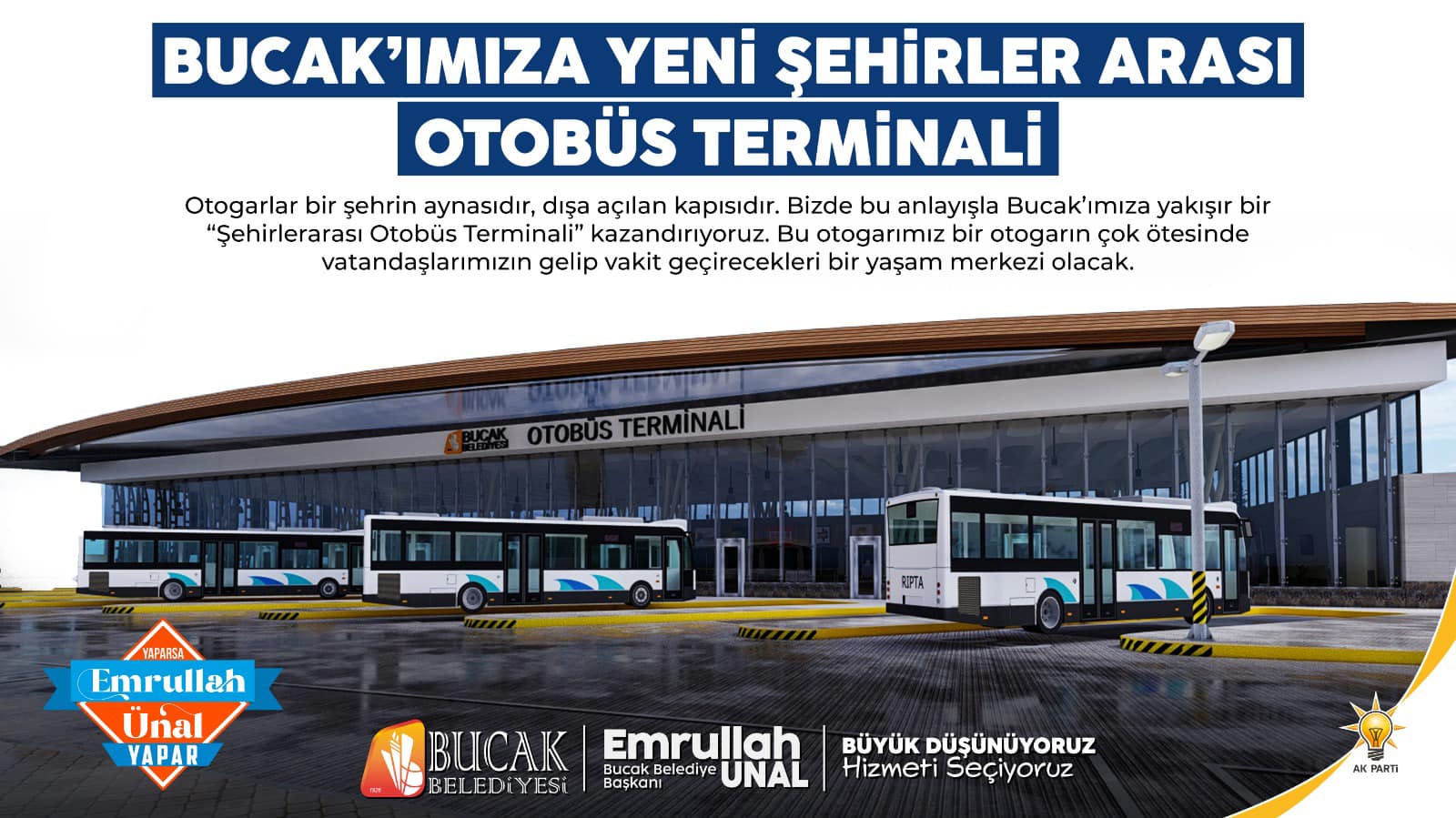 bucak yeni şehirler arası otobüs terminali