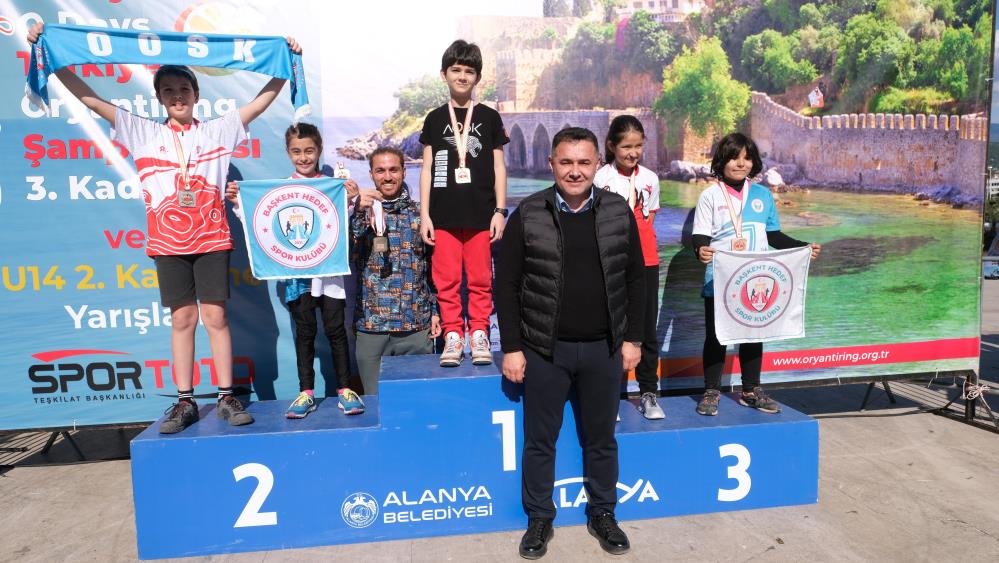 Alanya'da Oryantiring Yarışları