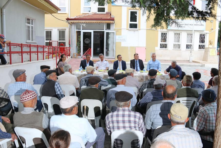 Vali Öksüz, Çine Ve Taşkapı Köylerini Ziyaret Etti 3