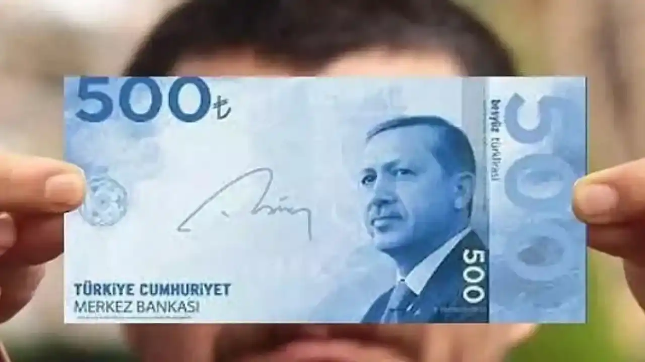 500 Tllik Banknot