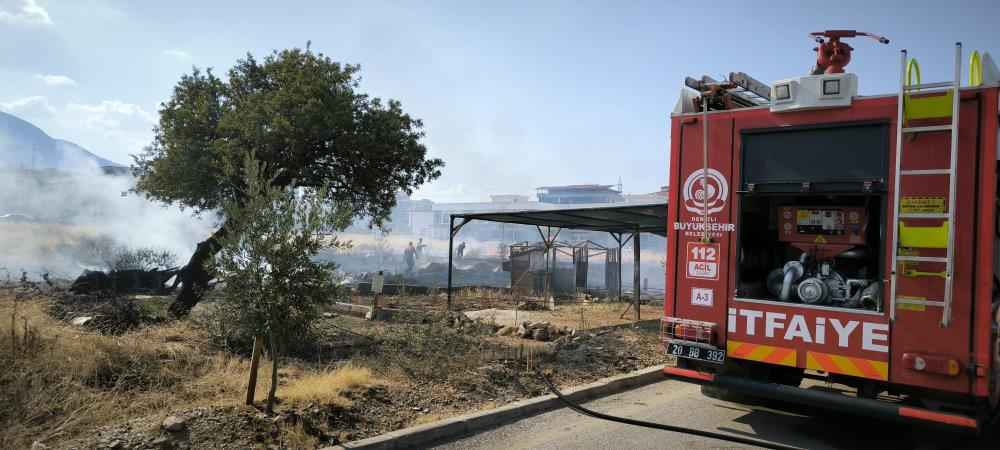 Yerleşim Alanlarına Yakın Çıkan Yangın Korkuya Neden Oldu