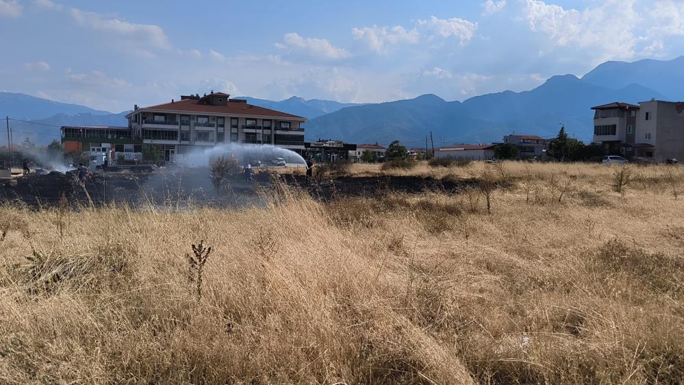 Yerleşim Alanlarına Yakın Çıkan Yangın Korkuya Neden Oldu-2