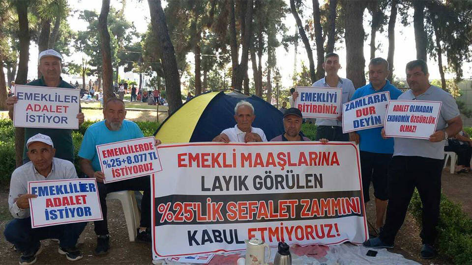 Emeklilerin Yuzde 25 Isyani