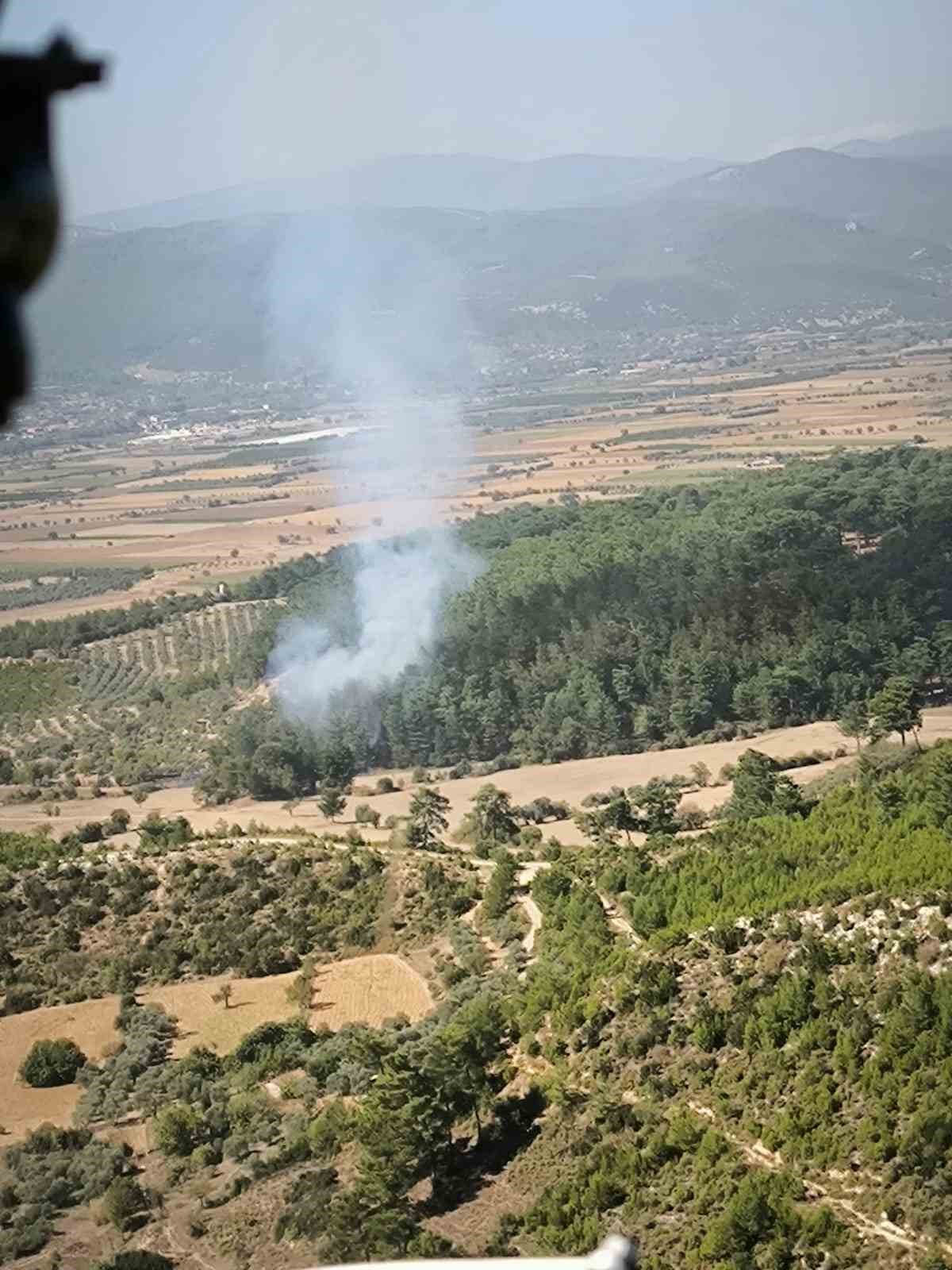 Yatağan’daki Orman Yangını Hızlı Müdahale ile Söndürüldü